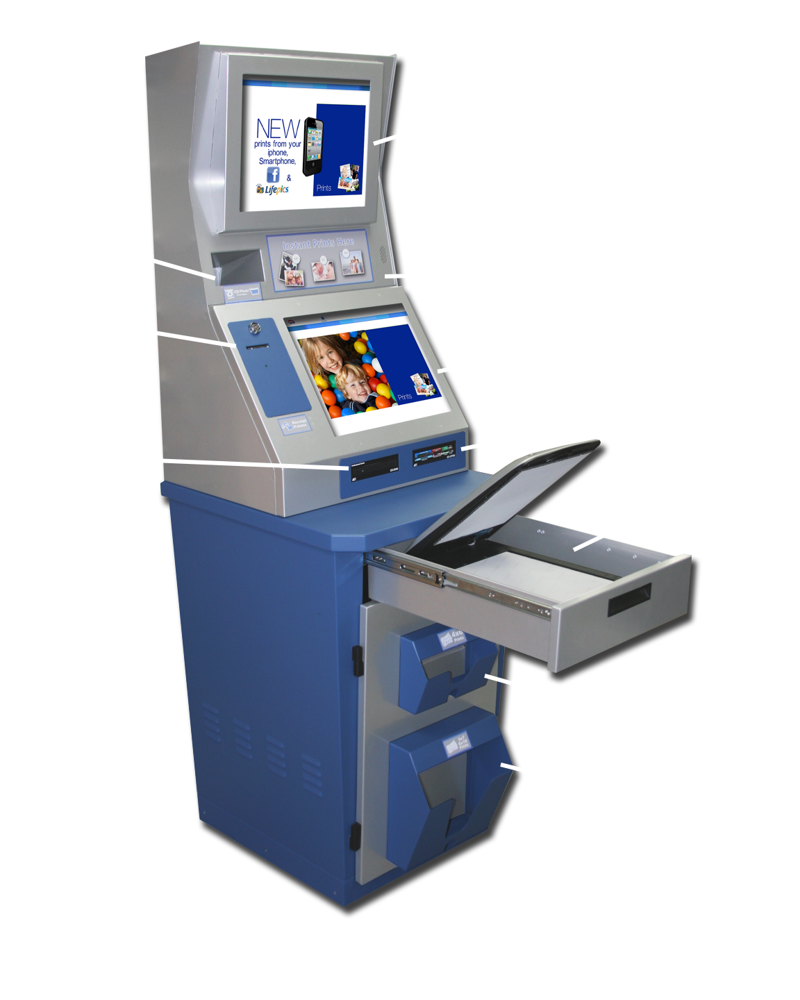 6200 Kiosk with Pointers